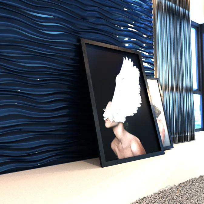 Гипсовая 3D панель EViRO Aqua