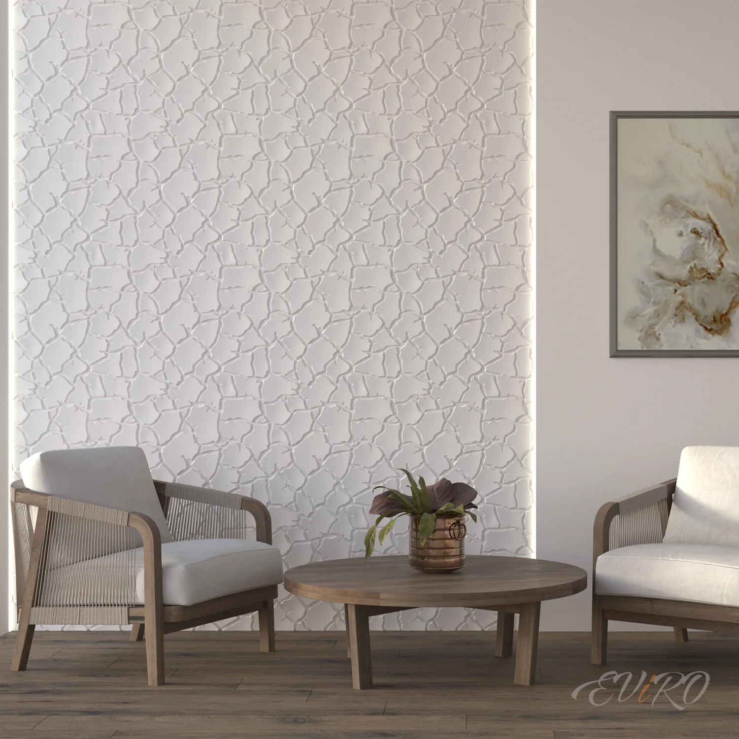 Гипсовая 3D панель EViRO Сахара