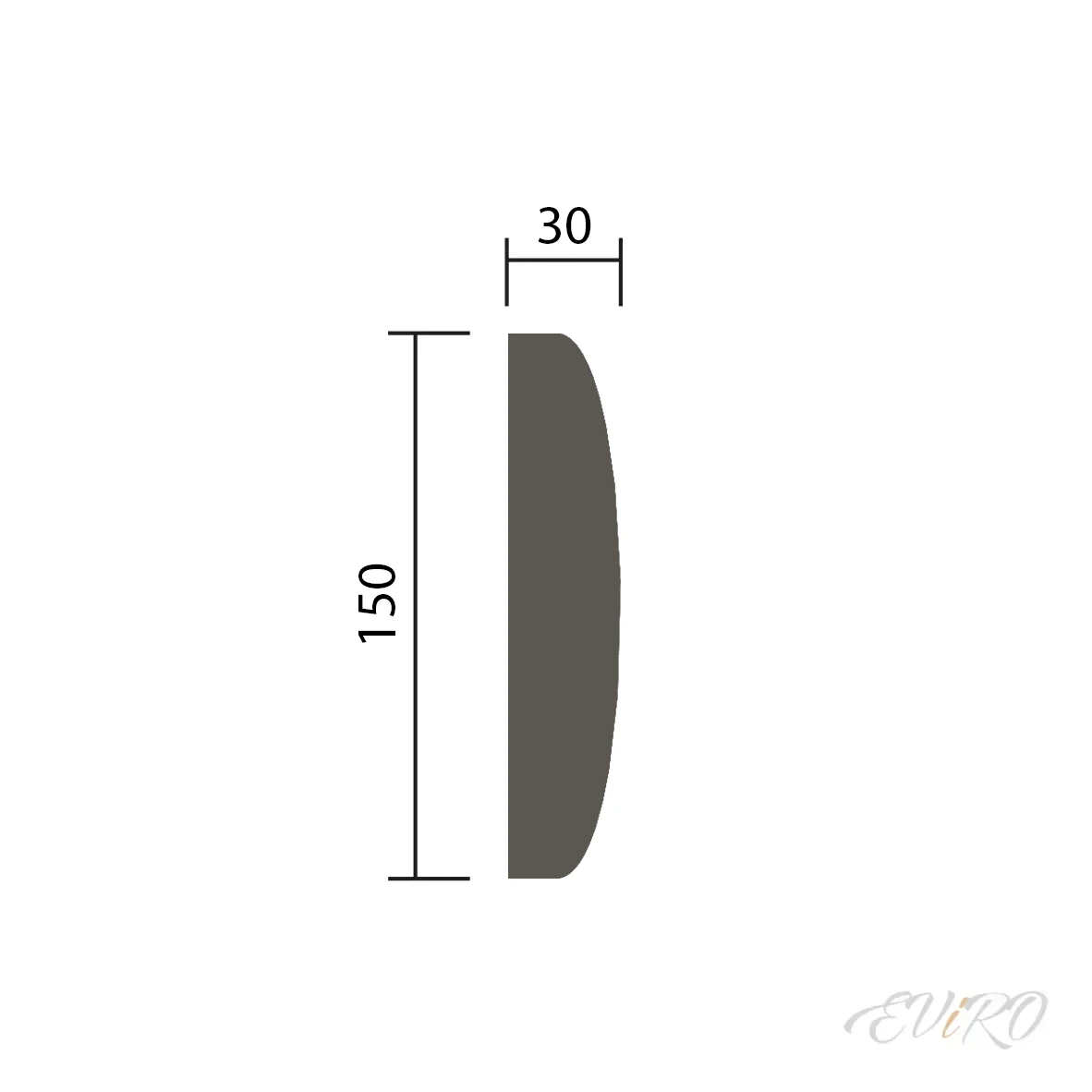 Молдинг EViRO Модель 16