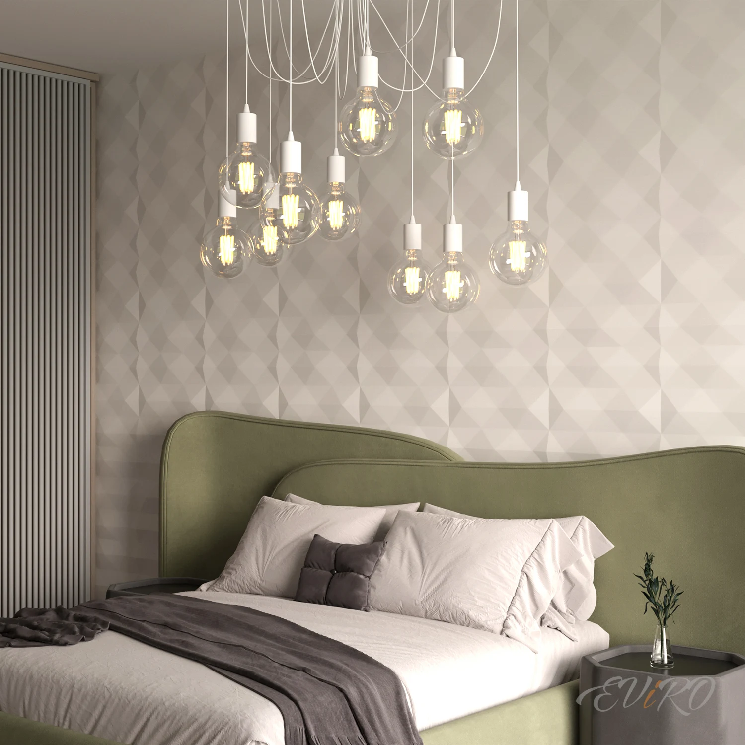 Гипсовая 3D панель EViRO Монохромия