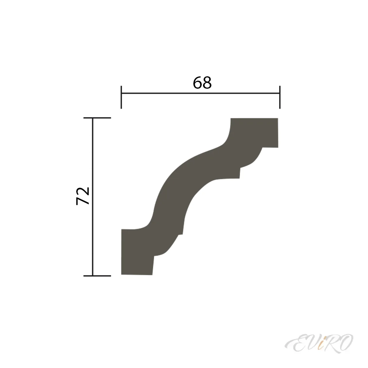 Карниз EViRO Модель 1.50.141