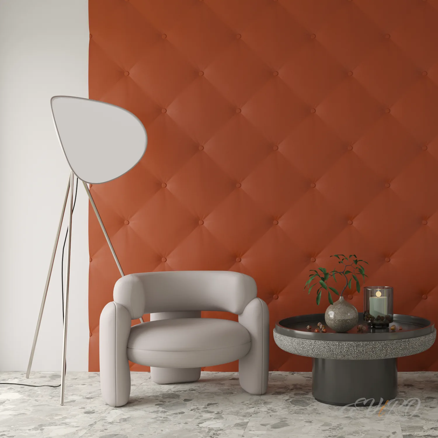 Гипсовая 3D панель EViRO Большая Италия