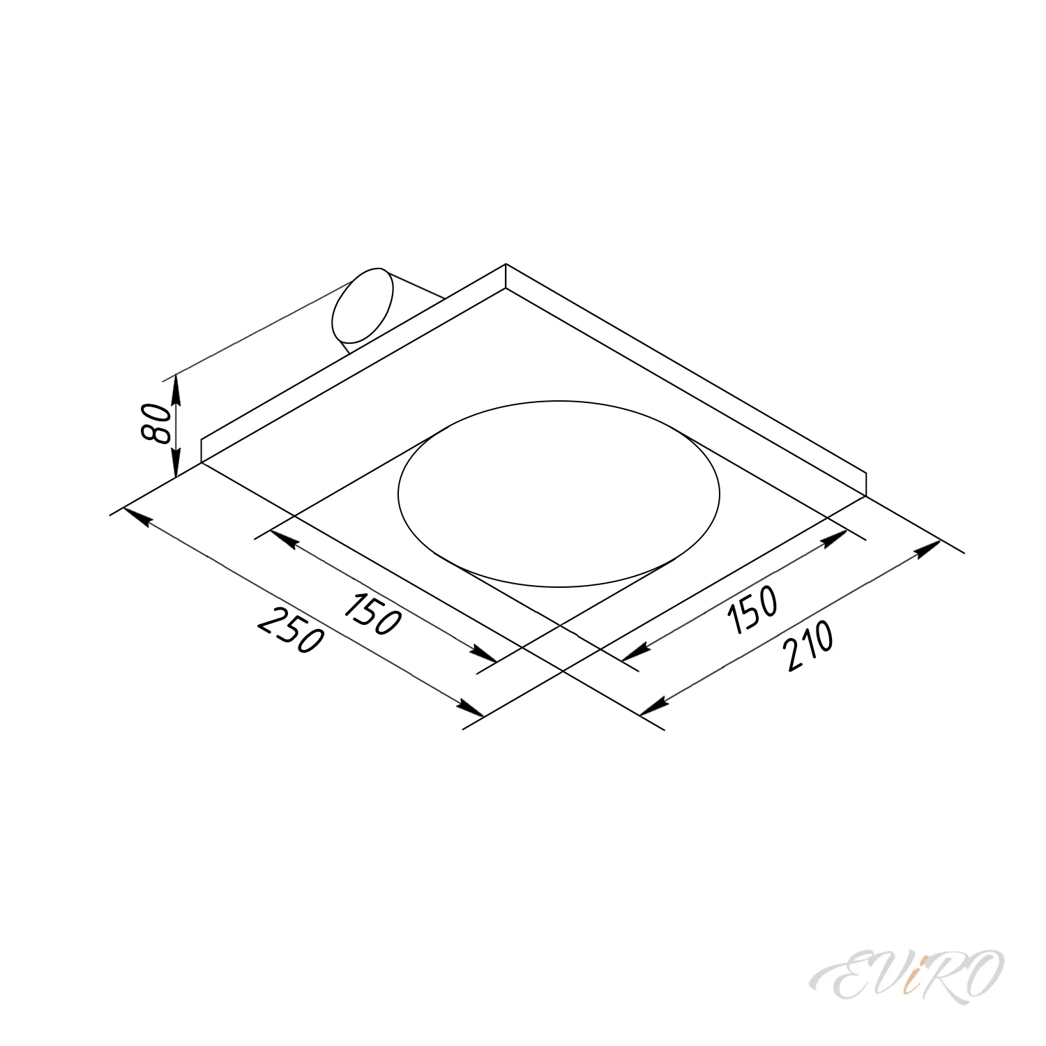 Потолочный светильник EViRO ВПС 22