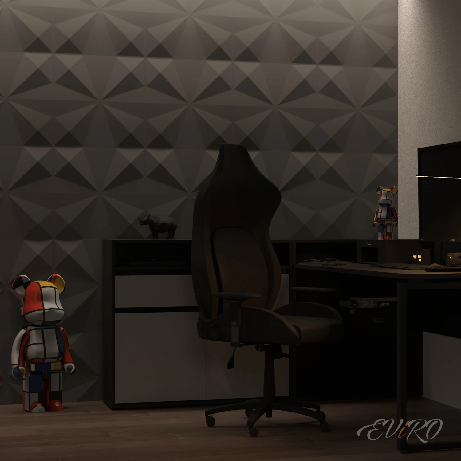 Гипсовая 3D панель EViRO Кайты