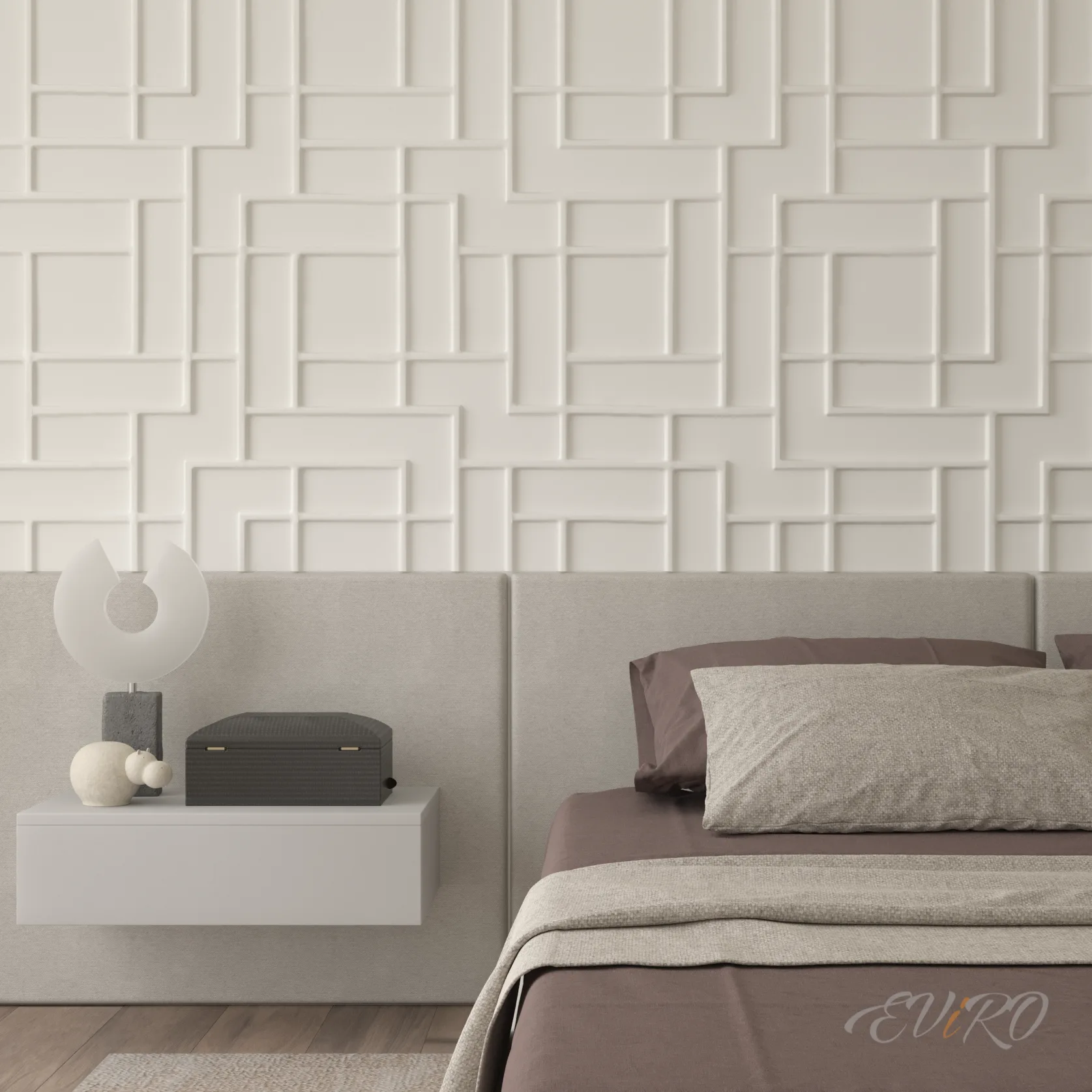 Гипсовая 3D панель EViRO Тетрис