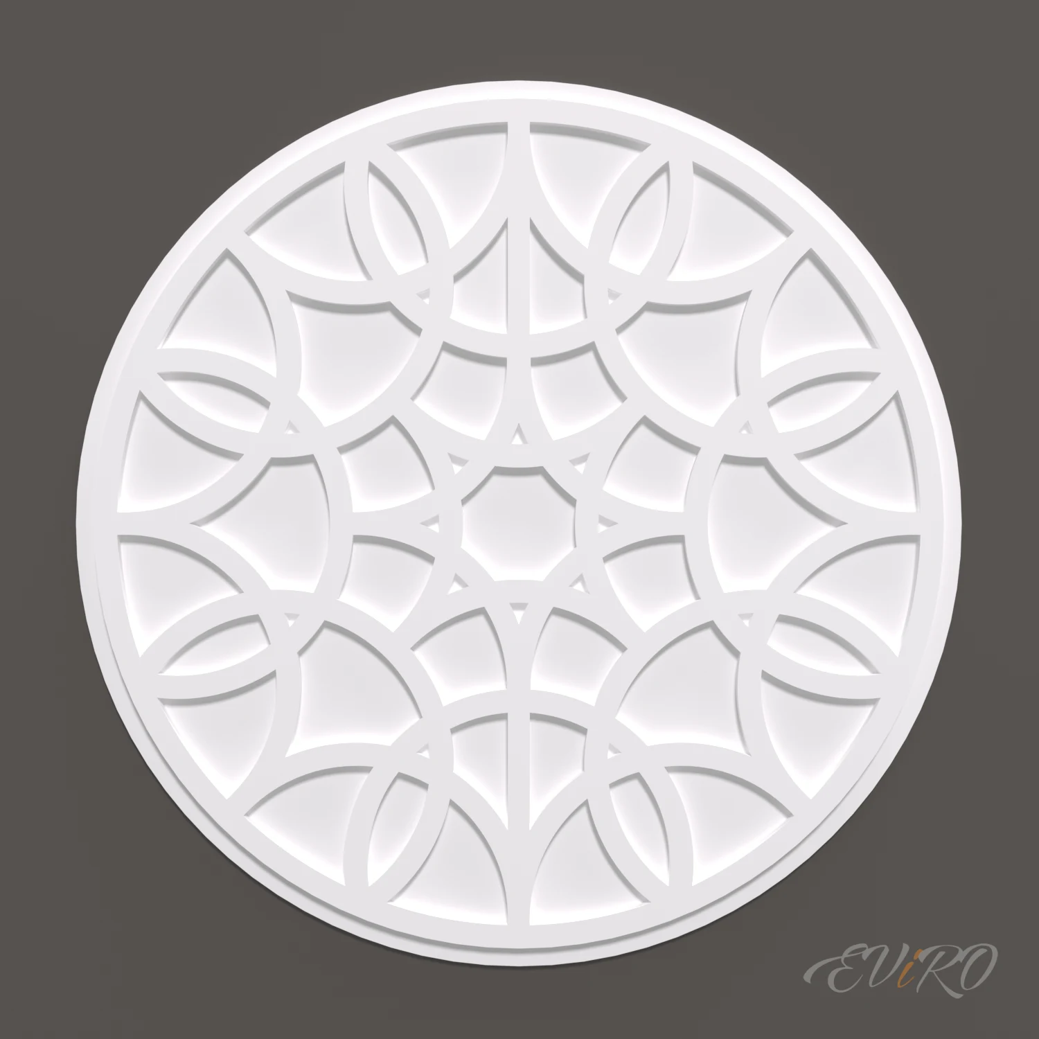 Розетка EViRO (Модель D800 орнамент)