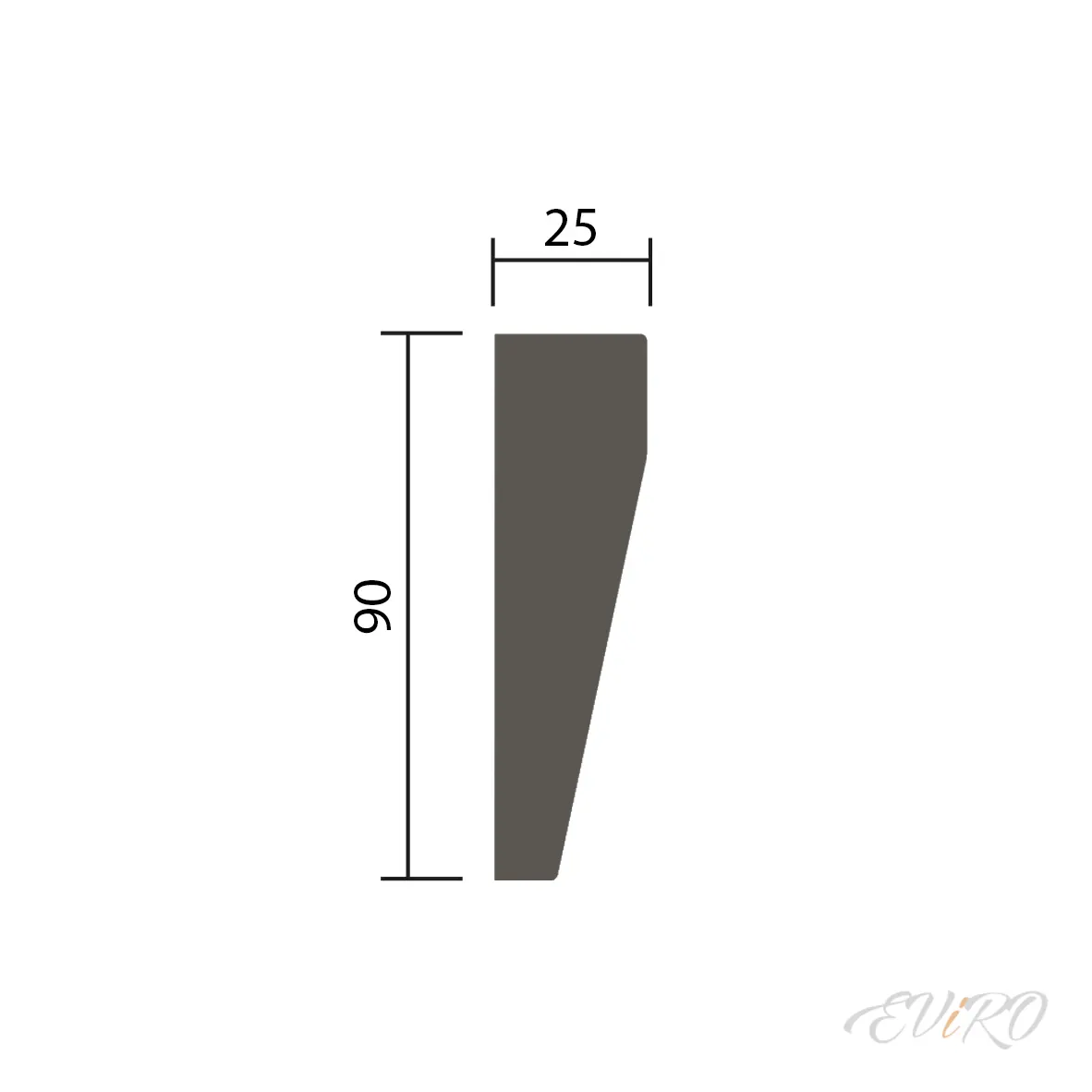 Молдинг EViRO Модель 1.51.388