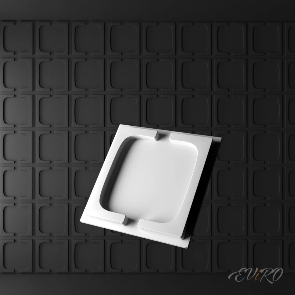 Гипсовая 3D панель EViRO Tower, NGT