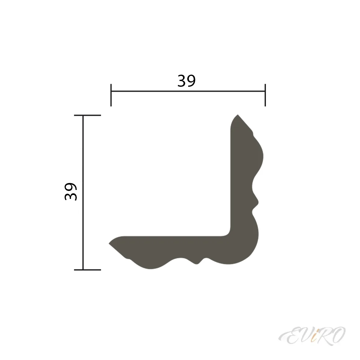 Карниз EViRO Модель 1.50.257