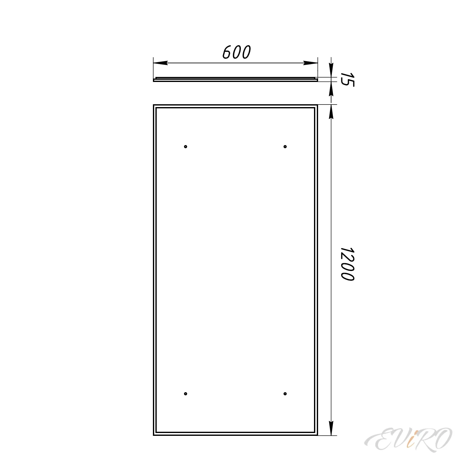 Гипсовая потолочная 3D панель EViRO Loft Beton