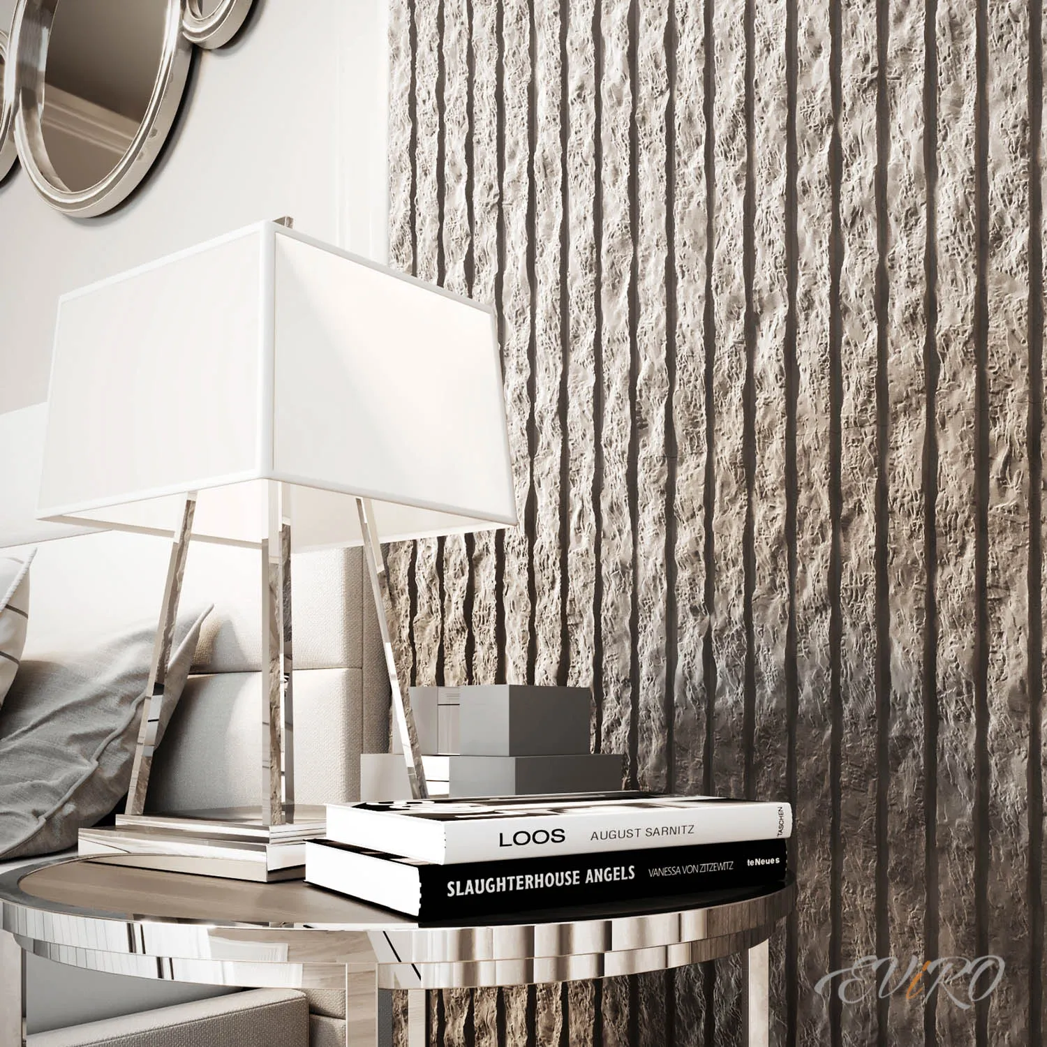 Гипсовая 3D панель EViRO Strip Rock